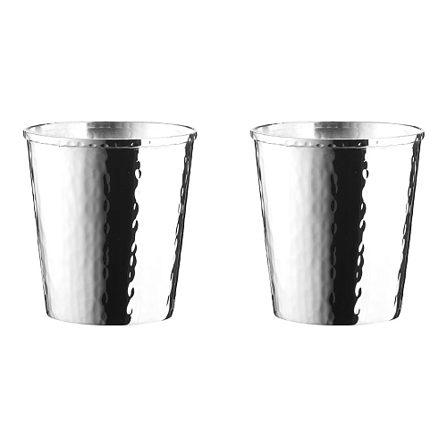 Conjunto de 2 Copos Martelados