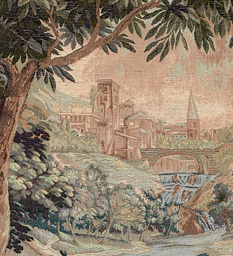 Tapeçaria cascata porta (esquerda)