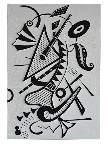 Painel Decorativo de Parede Capricci Musicanti 3