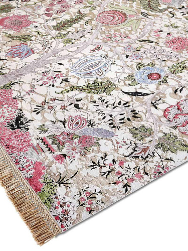 Tapete Colorful Feito à Mão Luxury