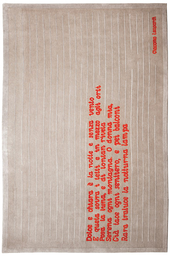 Tapete Poeta Tecido à Mão