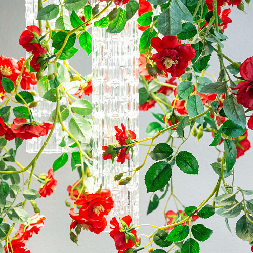 Lustre Pequeno Red Roses