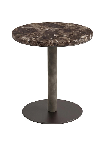 Mesa de Centro Redonda Daniel em Mármore