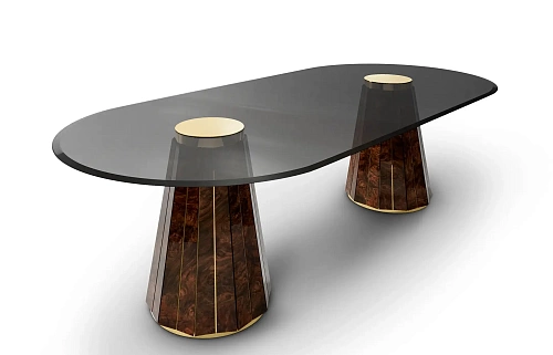 Mesa de Jantar Oval Radiance