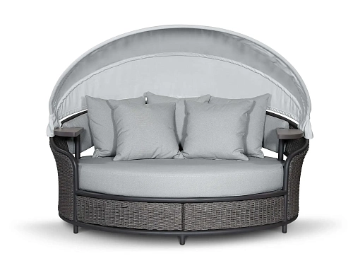 Espreguiçadeira Crown cinzenta