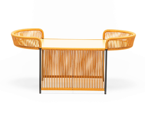 Mesa de Centro para Exterior Altana OV Amarela