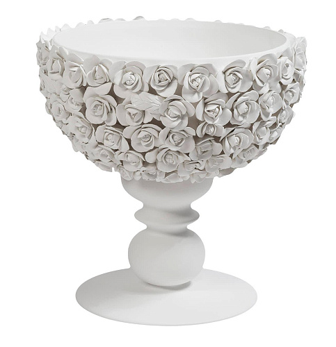 Taça Decorativa com Pé Coco Camelie