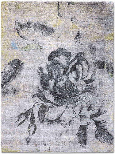 Tapete Flowers Tecido à Mão