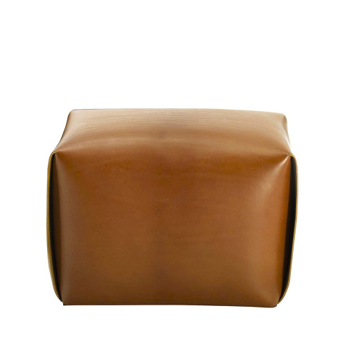 Pufe em Pele Bao
