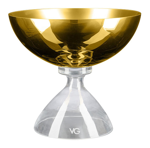 Vaso Alice Dourado