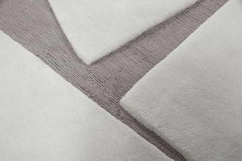 Tapete Designer Cinzento Modelado