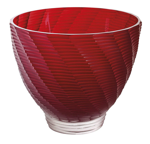 Vaso Italiano em Vidro de Murano Feito à Mão