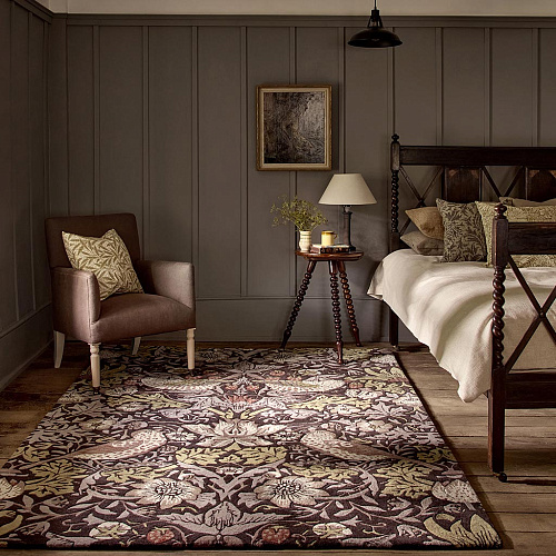 Tapete Strawberry Thief Grape