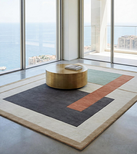 Tapete Geometric Block Forest