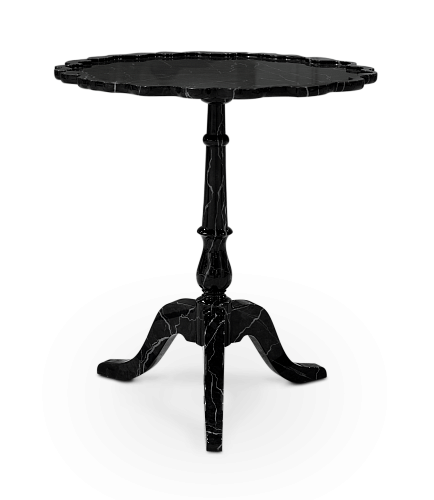 Mesa de Apoio Aegis com Acabamento em Mármore