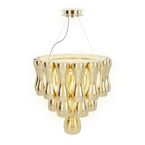 Candeeiro suspenso lustre Crown