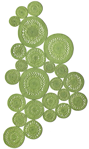 Tapete Rope Interior / Exterior Verde