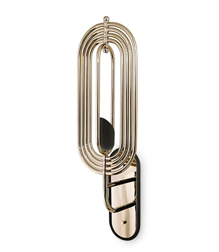 Candeeiro de parede rotativo