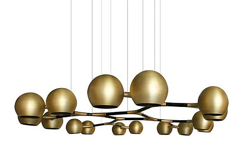 Candeeiro suspenso multi-sombra