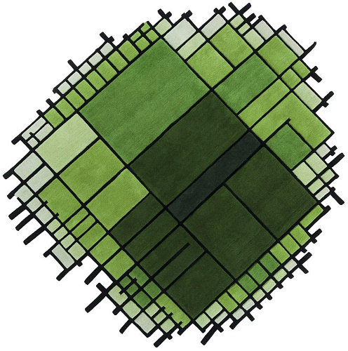 Tapete Microcosme Designer Tecido à Mão