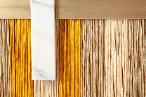 Espelho Decorativo de Parede Souk Amarelo