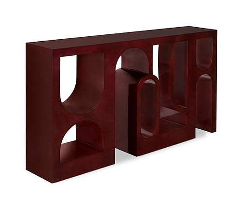 Consola Premium Vermelha Brilhante