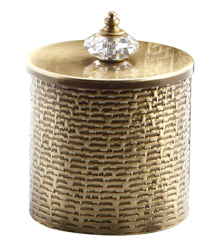 Caixa de Joias Python Swarovski em Latão