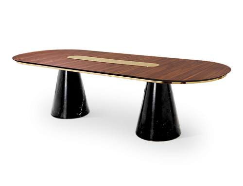 Mesa de Jantar Oval Forge