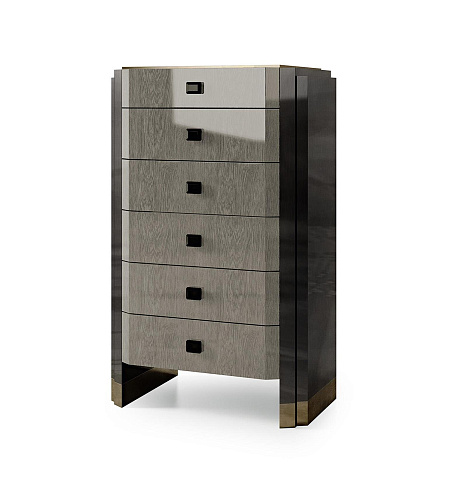 Cómoda com Detalhes em Bronze