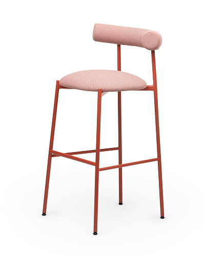 Banco de Bar Pampa SG-80 Rosa