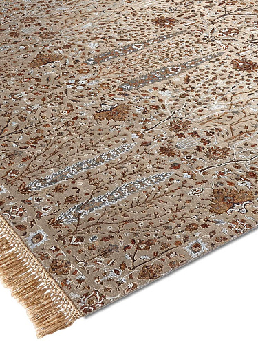 Tapete Pine Garden Cinzento / Verde Luxury