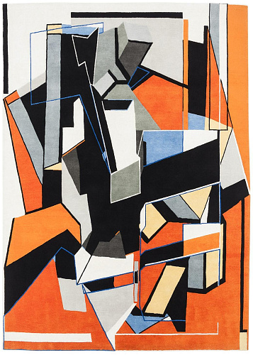 Tapete Nociòn Transversal C Tecido à Mão