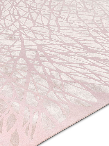 Tapete Dresden Rosa Luxury Feito à Mão