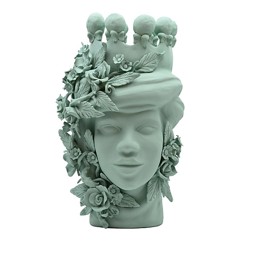 Escultura artesanal Moor's Head