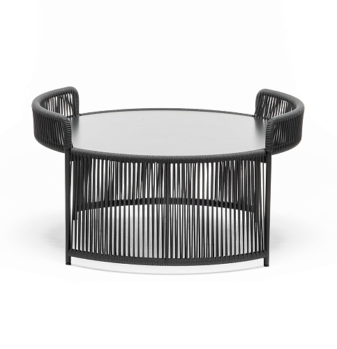 Mesa de Centro Redonda para Exterior Altana ME Antracite
