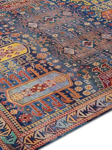 Tapete Original Natural Azul Luxury