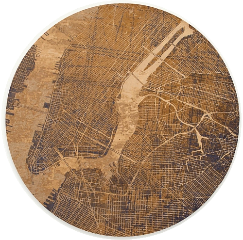 Tapete Gatsby Dourado 9315 Redondo