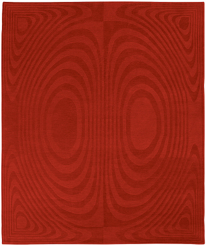 Tapete Op Art Vermelho