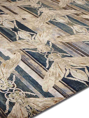 Tapete No Honey Feito à Mão Luxury