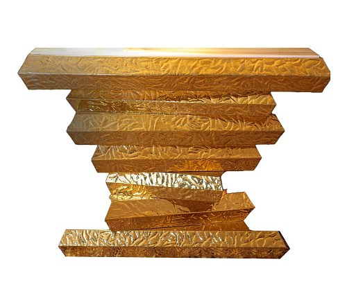 Consola em Latão e Mármore