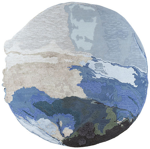 Tapete Azul Exclusive Feito à Mão