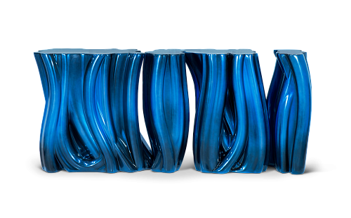 Aparador Monochrome azul premium