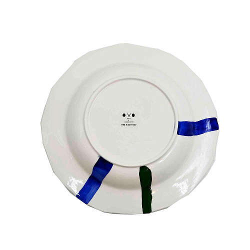 Prato cerâmico artesanal