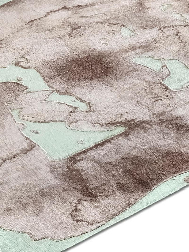 Tapete Mono Castanho Luxury Feito à Mão