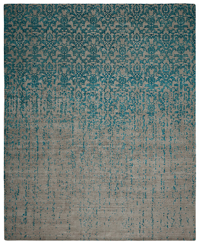 Tapete Roma Vendetta Azul Cinzento