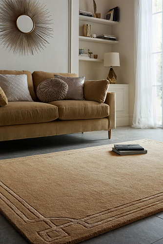 Tapete Moldura Art Deco Natural