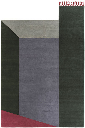 Tapete Feito à Mão Portello 100% Lã