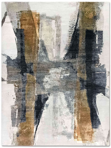 Tapete Green Rust Tecido à Mão