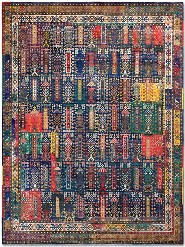 Tapete Original Natural Azul Luxury