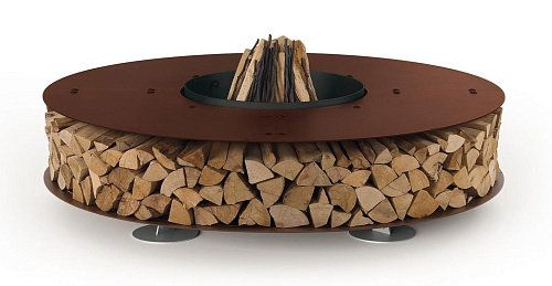 Lareira exterior aço Zero